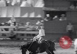 Image of cowboys at rodeo Pendleton Oregon USA, 1953, second 21 stock footage video 65675040164