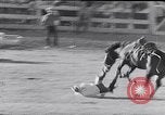 Image of cowboys at rodeo Pendleton Oregon USA, 1953, second 23 stock footage video 65675040164