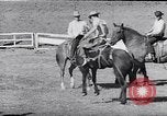 Image of cowboys at rodeo Pendleton Oregon USA, 1953, second 39 stock footage video 65675040164