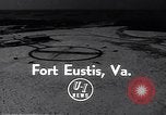 Standbild Widmung von US Army Felker Heliport in Fort Eustis Newport News Virginia United States USA, 1954, aus Sekunde 3 historischem Filmmaterial Videoclip 65675040176