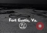 Standbild Widmung von US Army Felker Heliport in Fort Eustis Newport News Virginia United States USA, 1954, aus Sekunde 4 historischem Filmmaterial Videoclip 65675040176