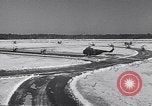 Standbild Widmung von US Army Felker Heliport in Fort Eustis Newport News Virginia United States USA, 1954, aus Sekunde 5 historischem Filmmaterial Videoclip 65675040176