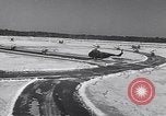 Standbild Widmung von US Army Felker Heliport in Fort Eustis Newport News Virginia United States USA, 1954, aus Sekunde 6 historischem Filmmaterial Videoclip 65675040176