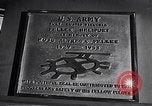 Standbild Widmung von US Army Felker Heliport in Fort Eustis Newport News Virginia United States USA, 1954, aus Sekunde 26 historischem Filmmaterial Videoclip 65675040176
