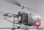 Standbild Widmung von US Army Felker Heliport in Fort Eustis Newport News Virginia United States USA, 1954, aus Sekunde 40 historischem Filmmaterial Videoclip 65675040176
