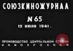 Standbild Sowjetische militärische Bereitschaft Russland, 1941, aus Sekunde 10 historischem Filmmaterial Videoclip 65675040191