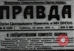 Standbild Sowjetische militärische Bereitschaft Russland, 1941, aus Sekunde 30 historischem Filmmaterial Videoclip 65675040191