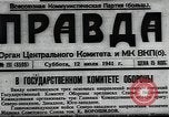 Standbild Sowjetische militärische Bereitschaft Russland, 1941, aus Sekunde 31 historischem Filmmaterial Videoclip 65675040191