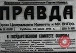 Standbild Sowjetische militärische Bereitschaft Russland, 1941, aus Sekunde 34 historischem Filmmaterial Videoclip 65675040191