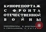 Image of camouflaged antiaircraft battery Soviet Union, 1941, second 29 stock footage video 65675040196
