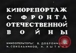 Image of camouflaged antiaircraft battery Soviet Union, 1941, second 33 stock footage video 65675040196