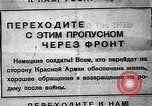 Image of German Army deserter surrenders Soviet Union, 1941, second 53 stock footage video 65675040197
