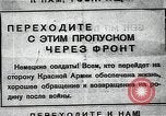 Image of German Army deserter surrenders Soviet Union, 1941, second 55 stock footage video 65675040197
