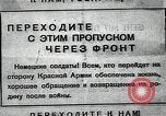 Image of German Army deserter surrenders Soviet Union, 1941, second 56 stock footage video 65675040197