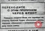 Image of German Army deserter surrenders Soviet Union, 1941, second 57 stock footage video 65675040197