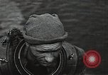 Image of Soviet soldiers use cables to recover German aircraft wreckage from a river Soviet Union, 1941, second 10 stock footage video 65675040198