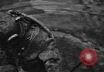 Image of Soviet soldiers use cables to recover German aircraft wreckage from a river Soviet Union, 1941, second 14 stock footage video 65675040198