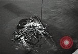 Image of Soviet soldiers use cables to recover German aircraft wreckage from a river Soviet Union, 1941, second 26 stock footage video 65675040198