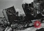 Image of Soviet soldiers use cables to recover German aircraft wreckage from a river Soviet Union, 1941, second 39 stock footage video 65675040198