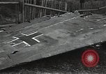 Image of Soviet soldiers use cables to recover German aircraft wreckage from a river Soviet Union, 1941, second 55 stock footage video 65675040198