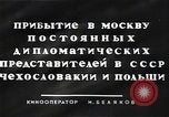 Image tchèque et diplomates yougoslave la Russie, 1941, de la seconde 4 séquences d'archives historiques vidéo 65675040199