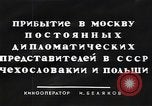 Image tchèque et diplomates yougoslave la Russie, 1941, de la seconde 8 séquences d'archives historiques vidéo 65675040199