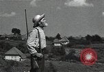 Image of Elderly Soviet men stand guard in rural village Soviet Union, 1941, second 37 stock footage video 65675040200