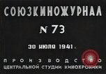 Image of Soviet forces counter German forces in Operation Barbarossa Soviet Union, 1941, second 10 stock footage video 65675040202