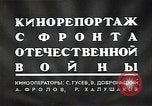 Image of Soviet forces counter German forces in Operation Barbarossa Soviet Union, 1941, second 41 stock footage video 65675040202