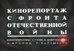 Image of Soviet forces counter German forces in Operation Barbarossa Soviet Union, 1941, second 42 stock footage video 65675040202