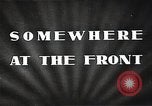 Image of Statue of Soviet worker and a collective farm woman raising a hammer and sickle over their heads Eastern Front European Theater, 1941, second 30 stock footage video 65675040205