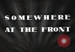 Image of Statue of Soviet worker and a collective farm woman raising a hammer and sickle over their heads Eastern Front European Theater, 1941, second 32 stock footage video 65675040205