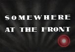 Image of Statue of Soviet worker and a collective farm woman raising a hammer and sickle over their heads Eastern Front European Theater, 1941, second 34 stock footage video 65675040205