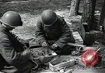 Image of Statue of Soviet worker and a collective farm woman raising a hammer and sickle over their heads Eastern Front European Theater, 1941, second 60 stock footage video 65675040205