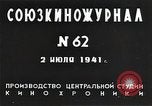 Image Les dirigeants soviétiques d'exhorter les gens à soutenir l'effort de guerre en Seconde Guerre Mondiale L'Union soviétique, 1941, de la seconde 11 séquences d'archives historiques vidéo 65675040207