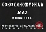 Image Les dirigeants soviétiques d'exhorter les gens à soutenir l'effort de guerre en Seconde Guerre Mondiale L'Union soviétique, 1941, de la seconde 12 séquences d'archives historiques vidéo 65675040207