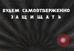 Image Les dirigeants soviétiques d'exhorter les gens à soutenir l'effort de guerre en Seconde Guerre Mondiale L'Union soviétique, 1941, de la seconde 30 séquences d'archives historiques vidéo 65675040207