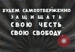 Image Les dirigeants soviétiques d'exhorter les gens à soutenir l'effort de guerre en Seconde Guerre Mondiale L'Union soviétique, 1941, de la seconde 34 séquences d'archives historiques vidéo 65675040207