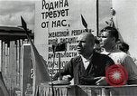Image Les dirigeants soviétiques d'exhorter les gens à soutenir l'effort de guerre en Seconde Guerre Mondiale L'Union soviétique, 1941, de la seconde 51 séquences d'archives historiques vidéo 65675040207