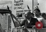Image Les dirigeants soviétiques d'exhorter les gens à soutenir l'effort de guerre en Seconde Guerre Mondiale L'Union soviétique, 1941, de la seconde 54 séquences d'archives historiques vidéo 65675040207