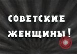 Image of Soviet women working in war effort during World War 2 Soviet Union, 1941, second 3 stock footage video 65675040209