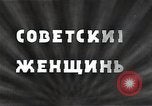 Image of Soviet women working in war effort during World War 2 Soviet Union, 1941, second 4 stock footage video 65675040209
