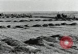 Image of Soviet farmers harvest wheat during World War 2 Soviet Union, 1941, second 8 stock footage video 65675040210