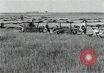 Image of Soviet farmers harvest wheat during World War 2 Soviet Union, 1941, second 34 stock footage video 65675040210