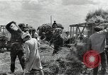 Image of Soviet farmers harvest wheat during World War 2 Soviet Union, 1941, second 37 stock footage video 65675040210