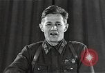 Image of Soviet army officer speaks of defense against German aggression Russia Soviet Union, 1941, second 43 stock footage video 65675040212