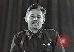 Image of Soviet army officer speaks of defense against German aggression Russia Soviet Union, 1941, second 47 stock footage video 65675040212