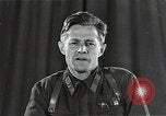 Image of Soviet army officer speaks of defense against German aggression Russia Soviet Union, 1941, second 59 stock footage video 65675040212