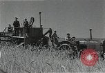 Image of Wheat harvesting combine Soviet Union, 1941, second 18 stock footage video 65675040215