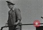Image of Wheat harvesting combine Soviet Union, 1941, second 26 stock footage video 65675040215